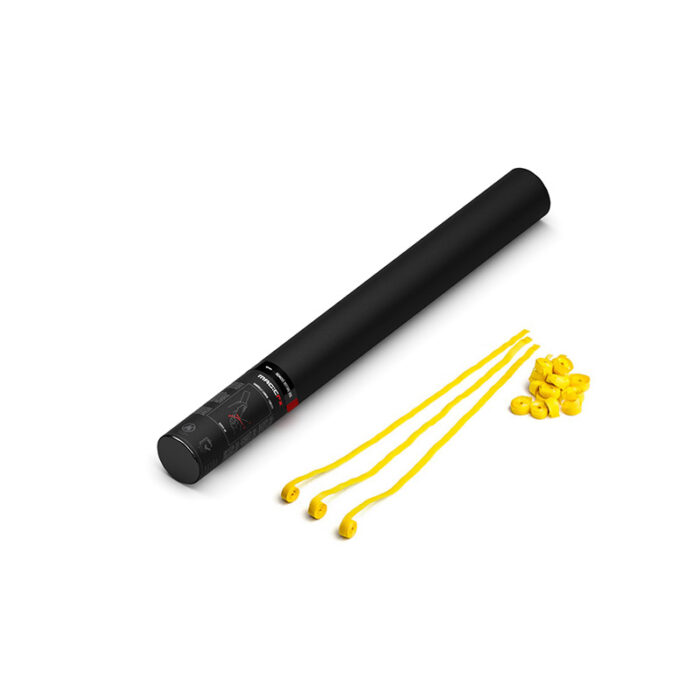 MagicFX - Handheld Cannon 50 cm - Streamers - Yellow